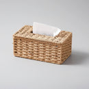 Porta-lenços Decorativo Tissé Textura Rattan Estrutura Metal - Velore Casa