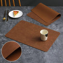 Tapete de Mesa em Couro Impermeável - Velore Casa